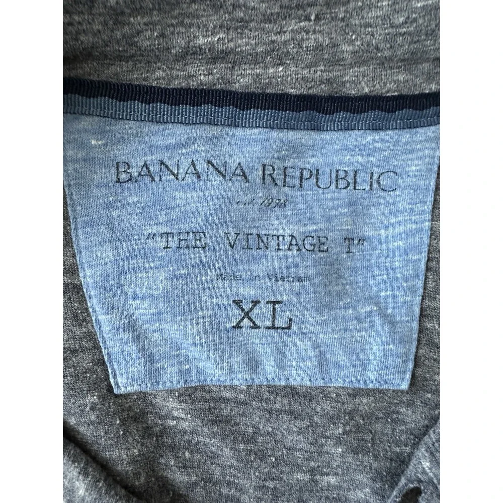BANANA REPUBLIC Heather Navy 